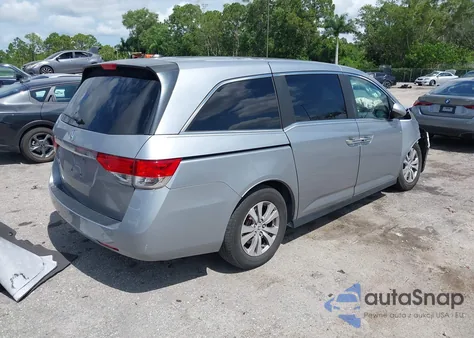 2016 Honda Odyssey Ex-L из США, поврежденный, VIN 5FNRL5H62GB007421